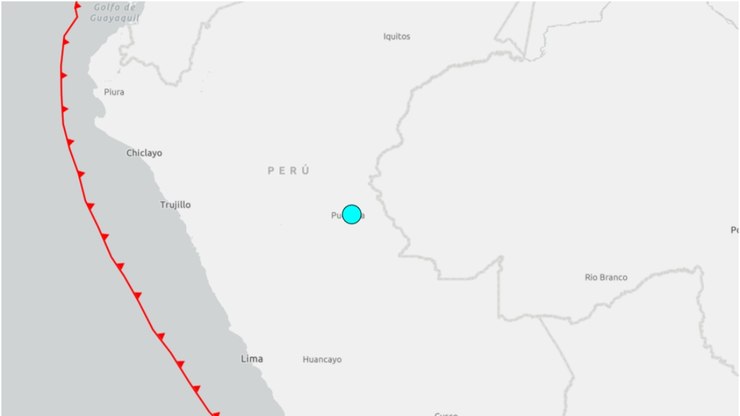 Terremoto de magnitude 5,6 atinge fronteira entre Peru e Brasil