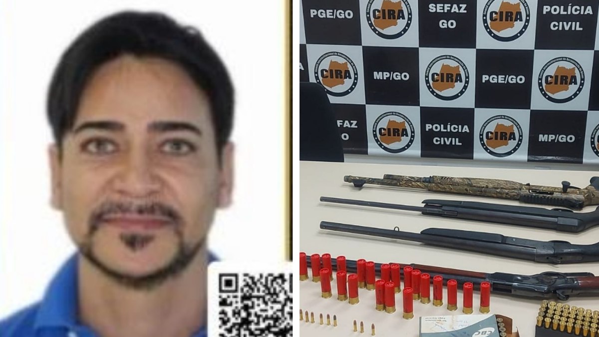 Alécio Soares é um dos presos na operação que também apreendeu armas Alécio Soares é um dos presos na operação que também apreendeu armas