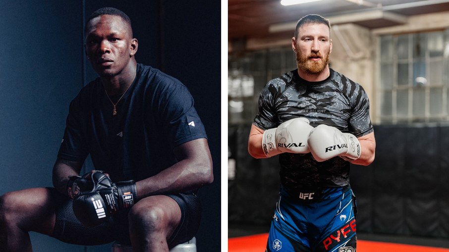 Israel Adesanya e Joe Pyfer se enfrentam no UFC Seattle deste sábado (28)
