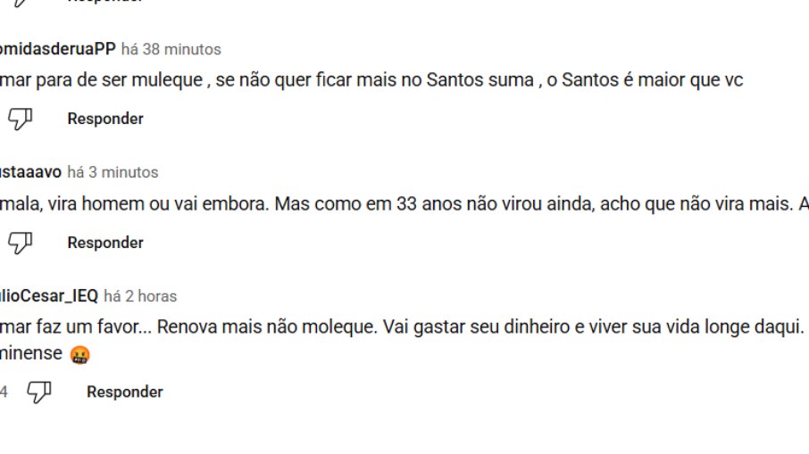 Torcedores criticaram Neymar em vídeo de making of do lançamento da camisa azul Torcedores criticaram Neymar em vídeo de making of do lançamento da camisa azul