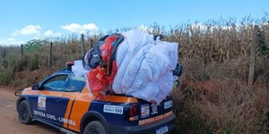 GCM apreende balão de 45 metros e detém 6 homens em Limeira (SP)