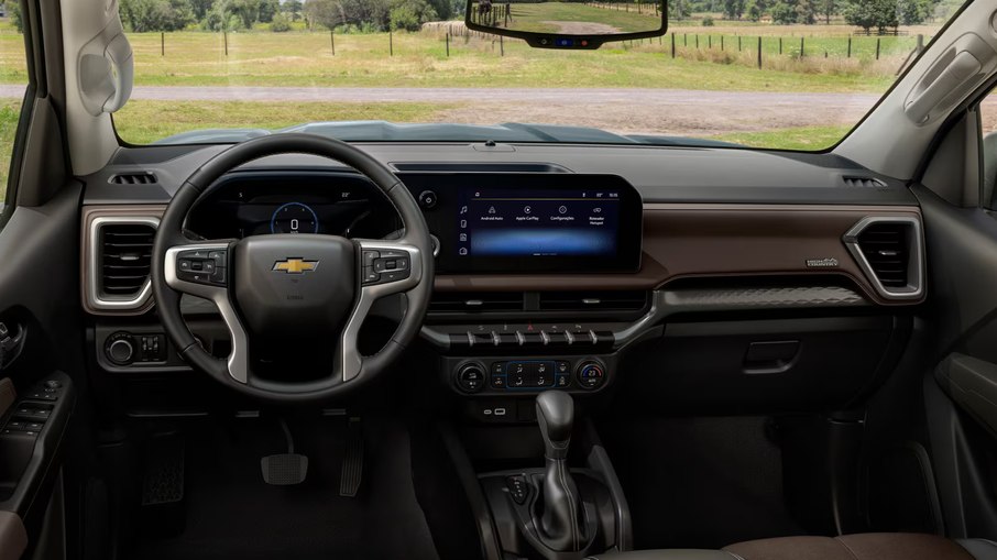 Volante e painel da nova S10 Volante e painel da nova S10