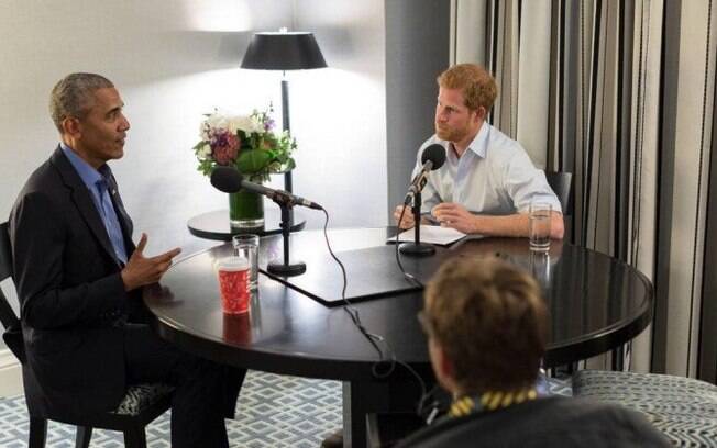 Barack Obama foi entrevistado pelo príncipe Harry em um programa da rádio BBC; veja como foi a conversa entre eles