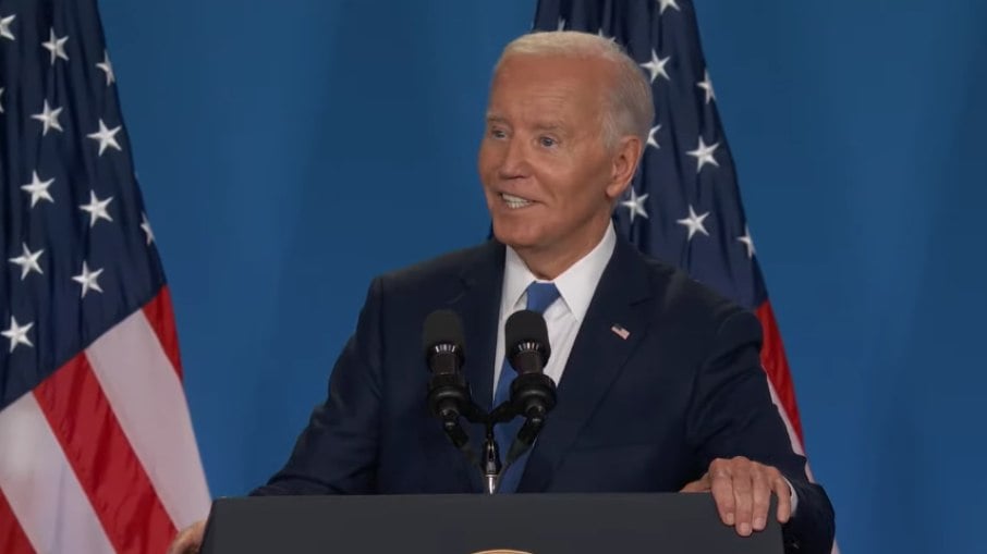 Joe Biden voltou a dizer, nesta quinta-feira (11), que não vai desistir de concorrer à presidência dos EUA