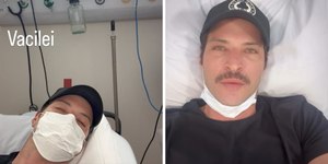 Ator bebe gasolina e vai parar no hospital