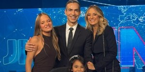 Ticiane Pinheiro comemora estreia de César Tralli no JN