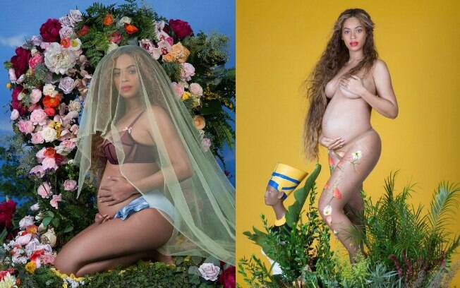 As imagens da gestação de Beyoncé são um clássico entre os ensaios fotográficos da gravidez de famosas