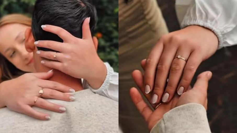  Diulia Loregian e Lucas Borbas anunciam casamento