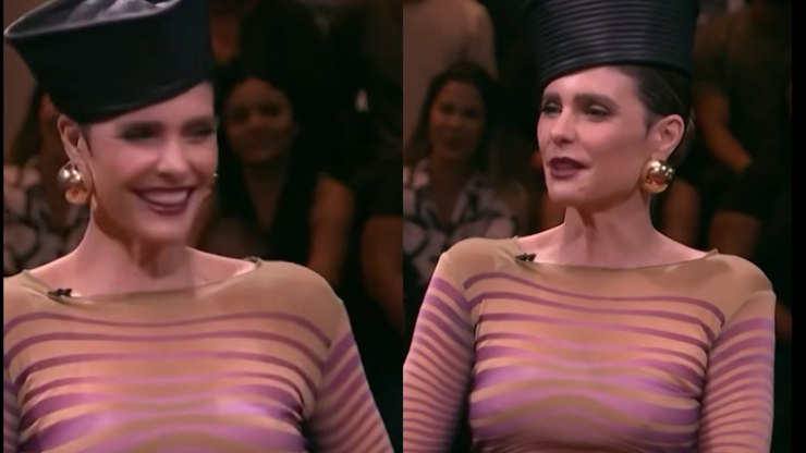 Fernanda Lima revela que fez xixi em programa: "Senti quente"
