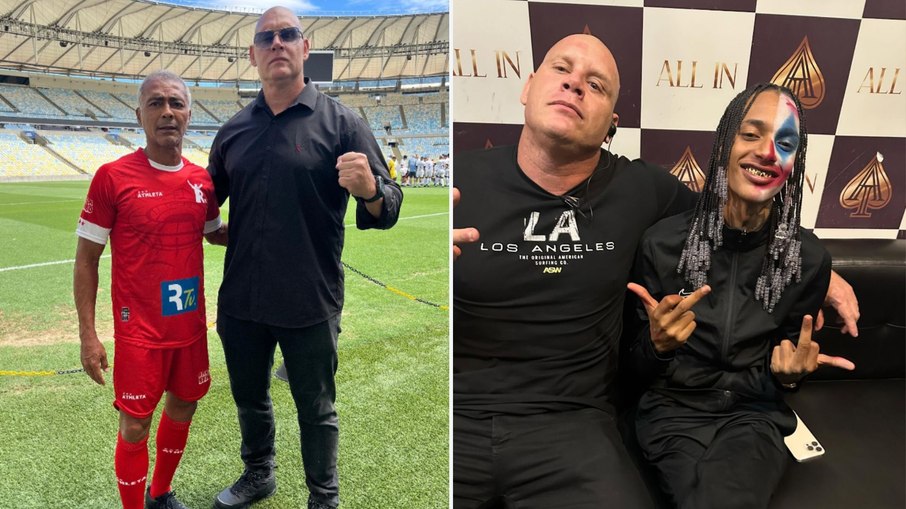 Bradock publicava nas redes sociais foto de seus trabalhos ao lado de famosos Bradock publicava nas redes sociais foto de seus trabalhos ao lado de famosos