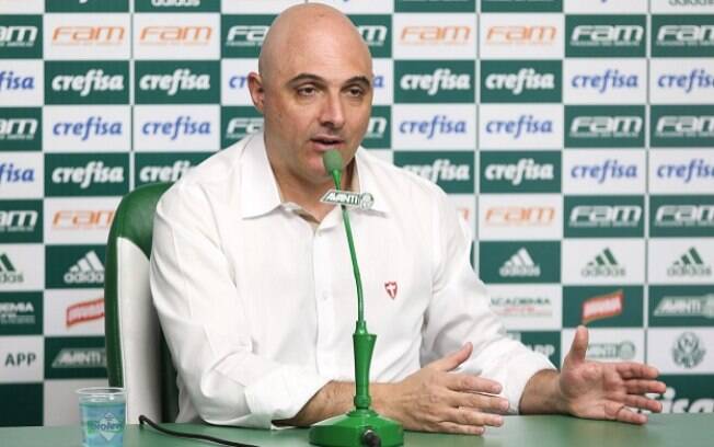 Maurício Galiotte, presidente do Palmeiras, se manteve firme contra Globo