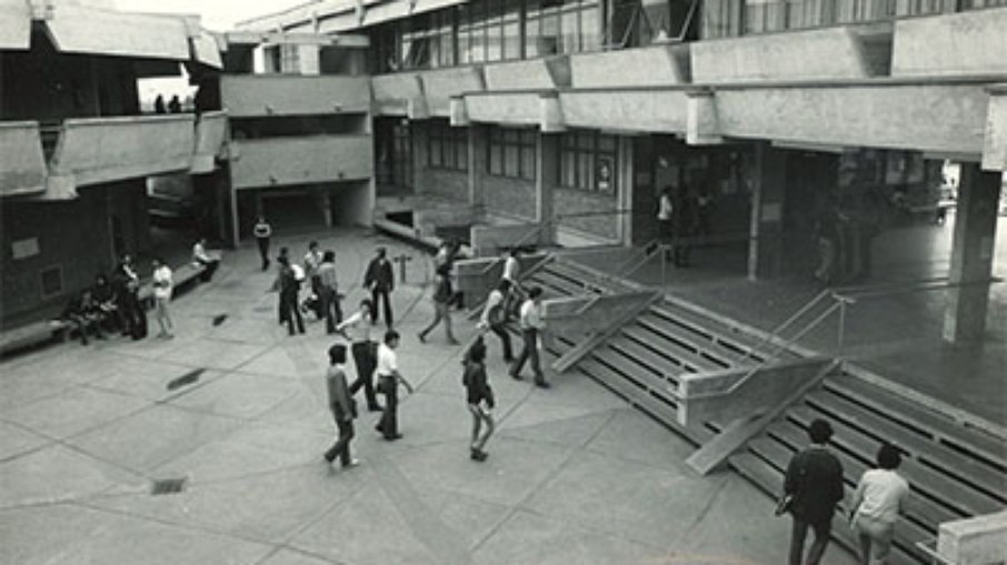Faculdade de Educação na Unicamp em 1972 