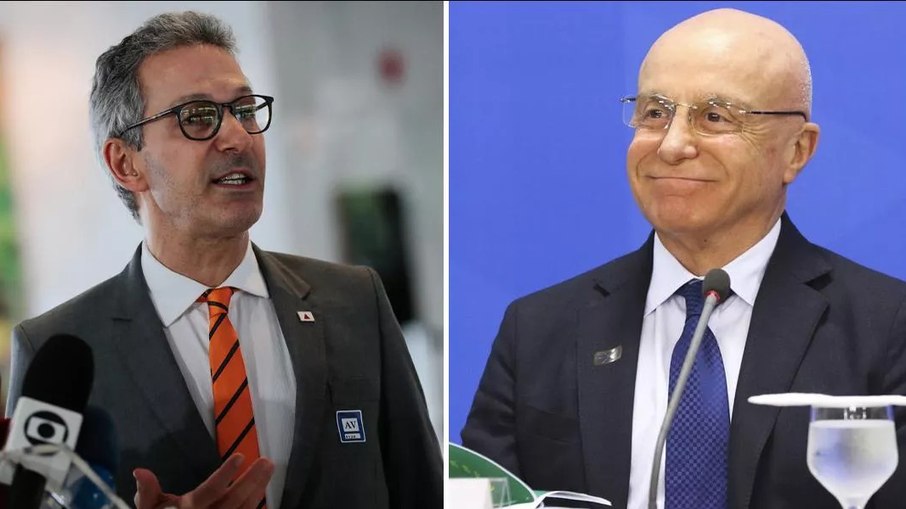 Romeu Zema e Salim Mattar Romeu Zema e Salim Mattar
