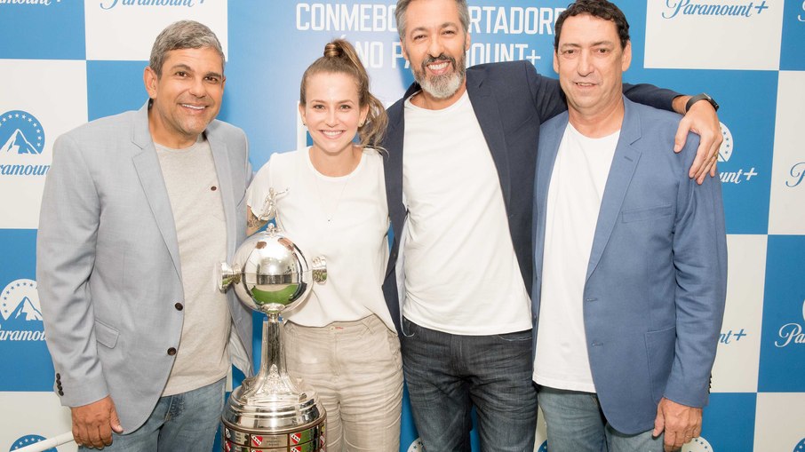 Time de talentos compõe a transmissão da Libertadores pela Paramount+
