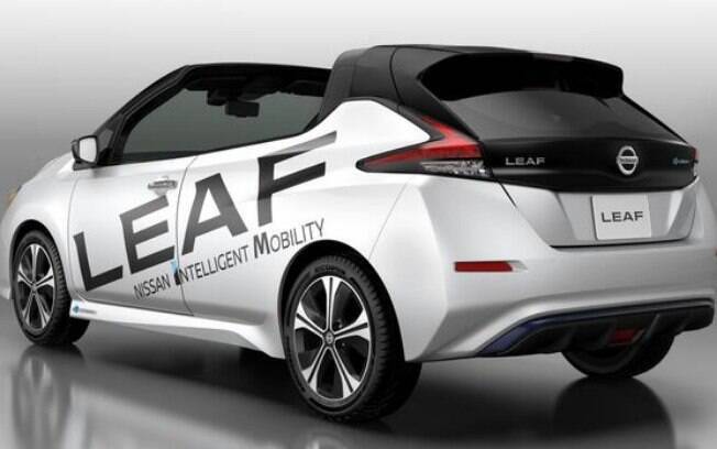 Até que não é uma má idéia ter uma versão conversível do elétrico Nissan Leaf produzida em série 