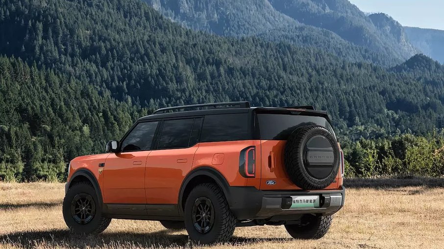 Bronco eletrificado mede cerca de cinco metros e será oferecido na China em versões elétrica e com extensor de autonomia