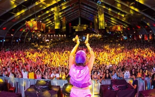 Anitta em show em Belo Horizonte