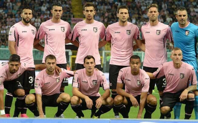 O atual time do Palermo, que disputa a Série B do Campeonato Italiano nesta temporada