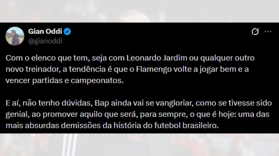 Jornalistas se surpreendem com demissão de Filipe Luís
