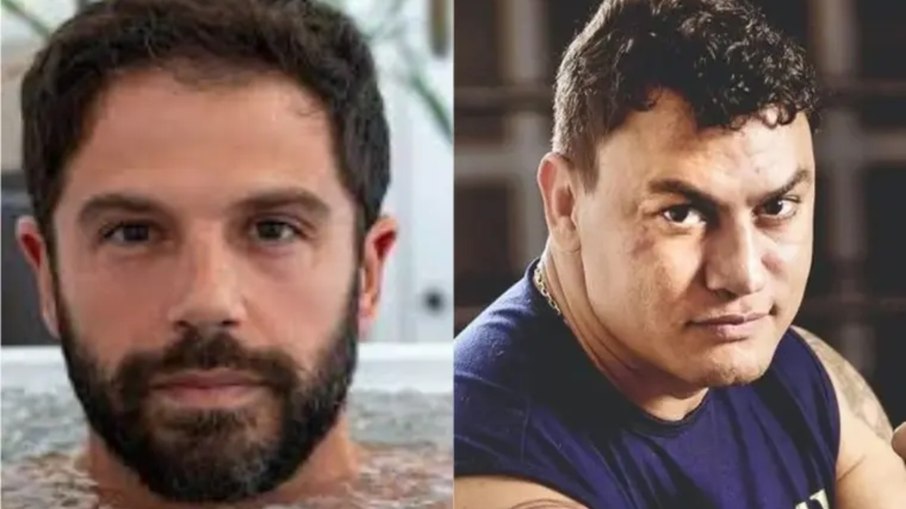 Duda Nagle mostra hematomas no rosto após combate com Popó Duda Nagle mostra hematomas no rosto após combate com Popó