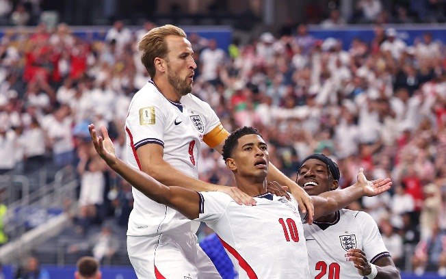 Kane e Belingham são destaques da estreia da Inglaterra com goleada