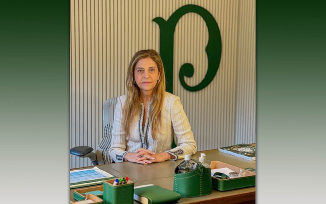 Leila Pereira, atual presidente do Palmeiras, fala sobre contrato com a Sportingbet