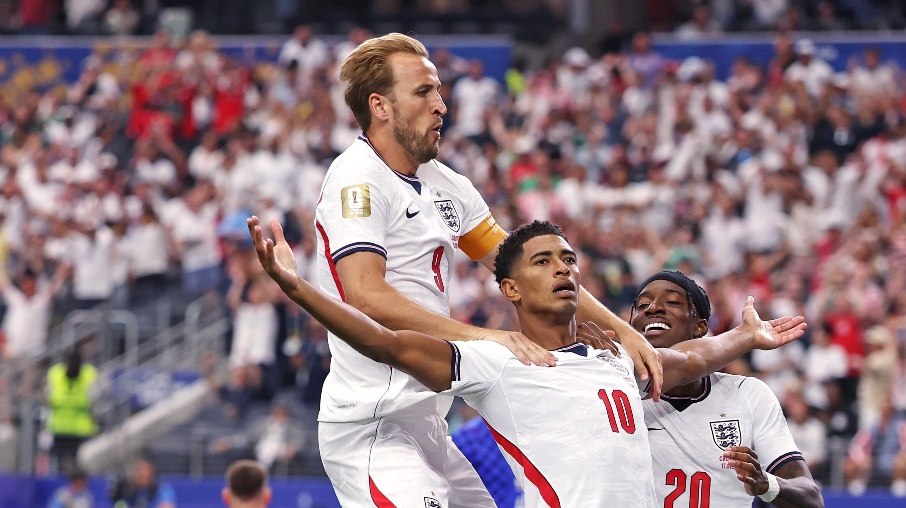 Kane e Belingham são destaques da estreia da Inglaterra com goleada