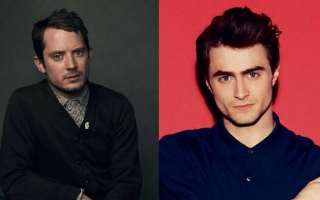Elijah Wood e Daniel Radcliffe 