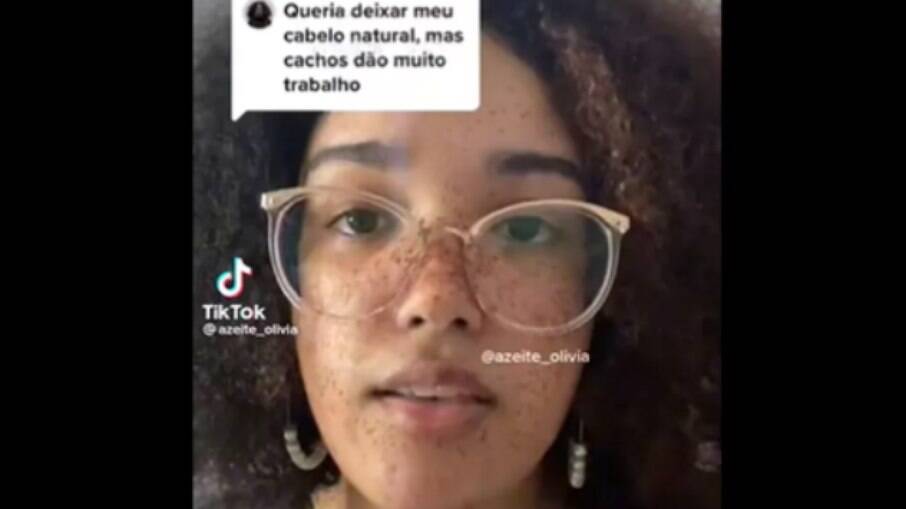 Olivia foi atacada após postar vídeo de humor no TikTok