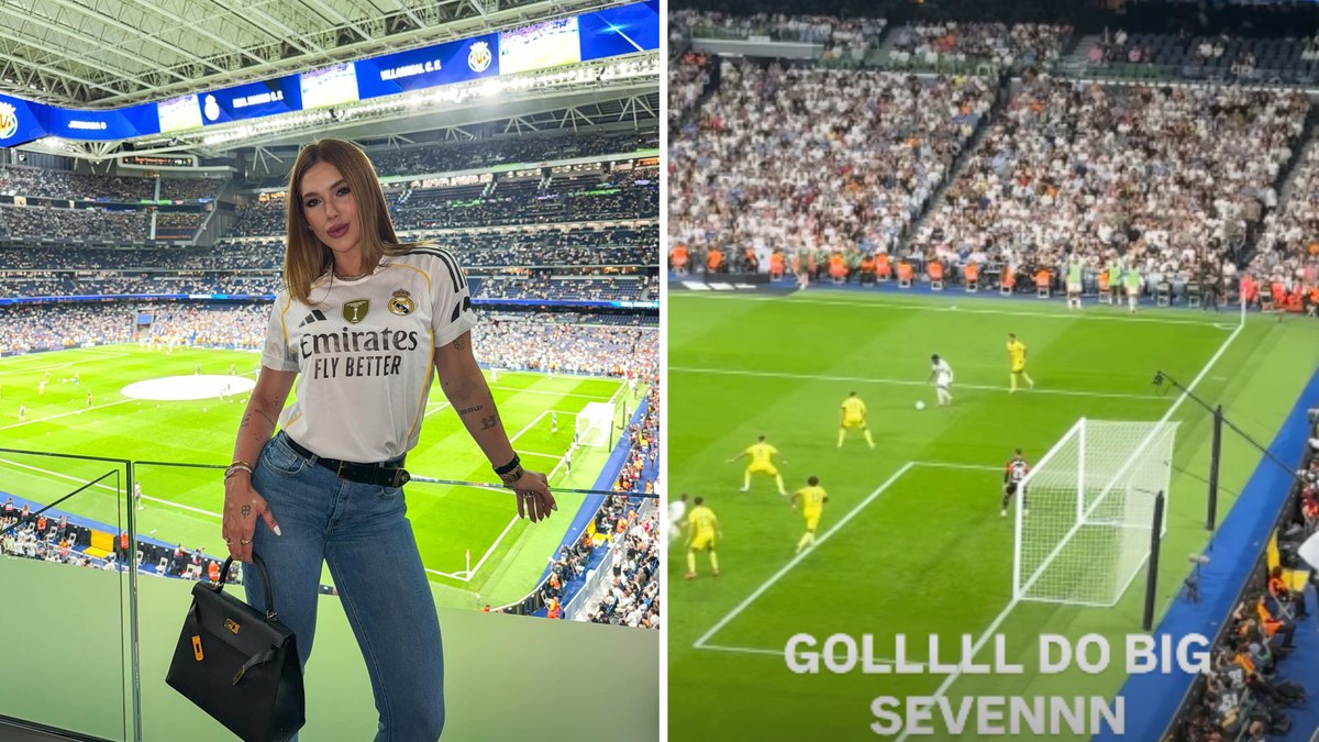 Virginia vibra com gols de Vini Jr. e aumenta rumores de affair