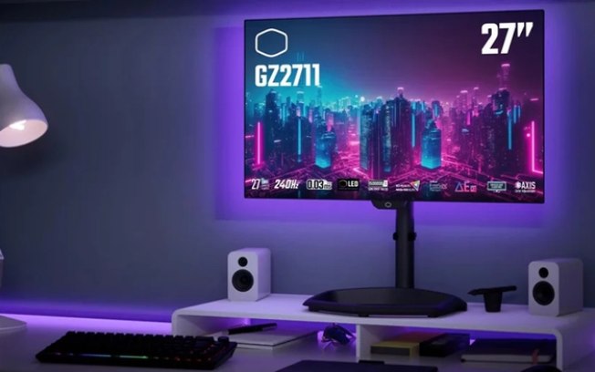 Cooler Master deve anunciar novo monitor OLED com 240 Hz