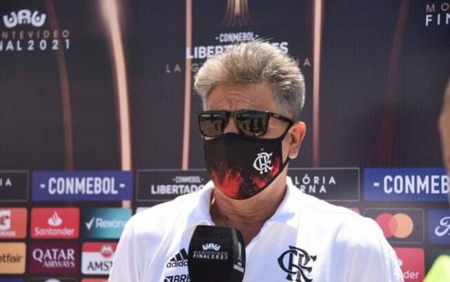 Renato não vê favorito na final, mas garante: 'O Flamengo é sempre muito forte nesses momentos'