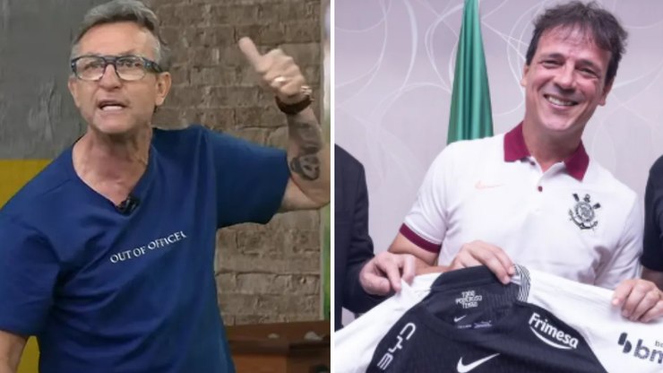 Neto desabafa com chegada de Diniz no Corinthians: "Vamos sofrer"