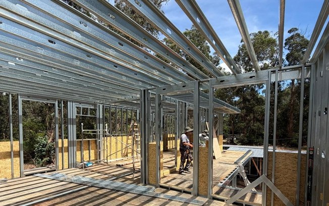 Steel Frame acelera reconstrução após desastres naturais