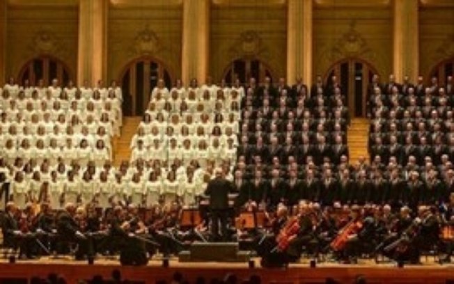 Após 45 anos, Coro do Tabernáculo retorna ao Brasil com espetáculo no Ginásio do Ibirapuera e transmissão global Após 45 anos, Coro do Tabernáculo retorna ao Brasil com espetáculo no Ginásio do Ibirapuera e transmissão global