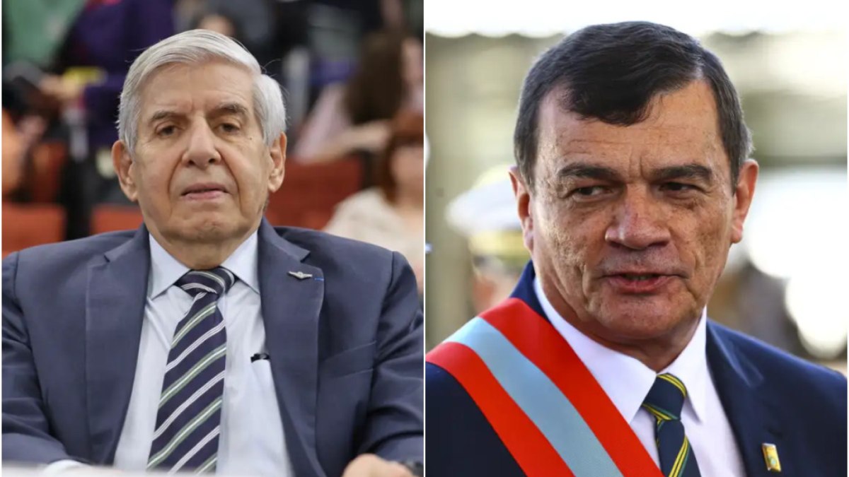 Augusto Heleno e Paulo Sérgio Nogueira são presos pela Polícia Federal. Augusto Heleno e Paulo Sérgio Nogueira são presos pela Polícia Federal.