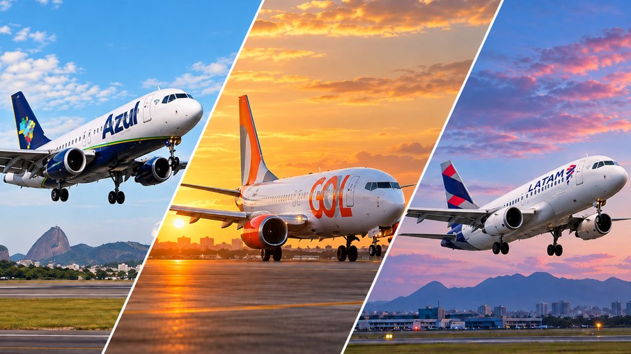 Qual companhia aérea brasileira tem a melhor reputação? 