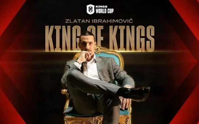 Zlatan Ibrahimovic é anunciado como presidente da Copa do Mundo da Kings League, torneio do Piqué