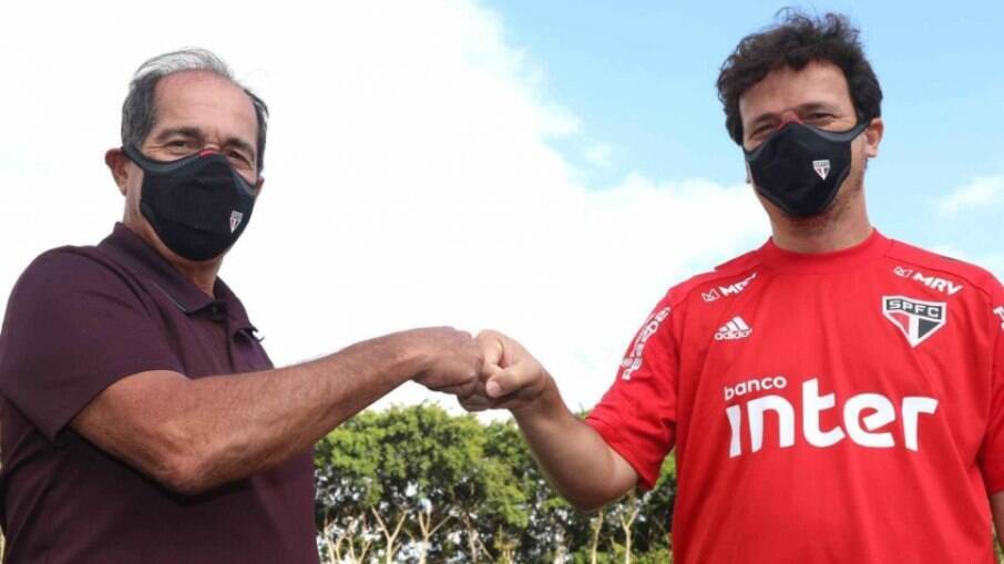 Muricy Ramalho participou de reunião que manteve Fernando Diniz no cargo de treinador do São Paulo