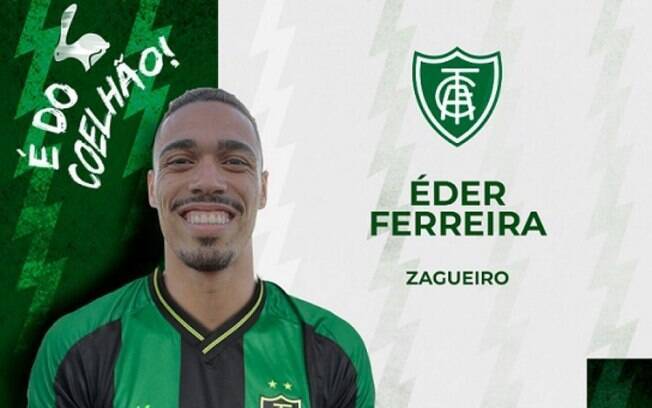 Zagueiro Éder deixa o Atlético-GO e fecha com o América-MG