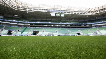 Palmeiras testa novo gramado do Allianz com jogadores do sub-20