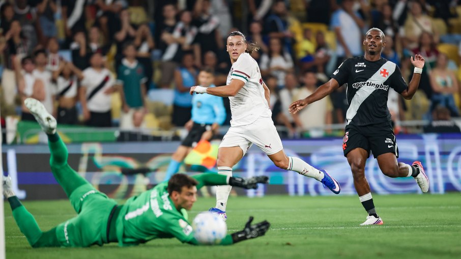 Vasco e Fluminense ficam no 0 a 0 no confronto de ida das oitavas de final da Copa do Brasil