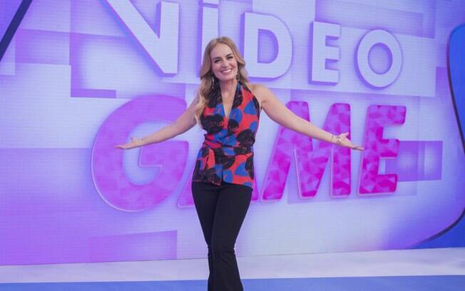 Angélica retorna ao 'Vídeo Show' para apresentar o quadro 'Vídeo Game' em novembro
