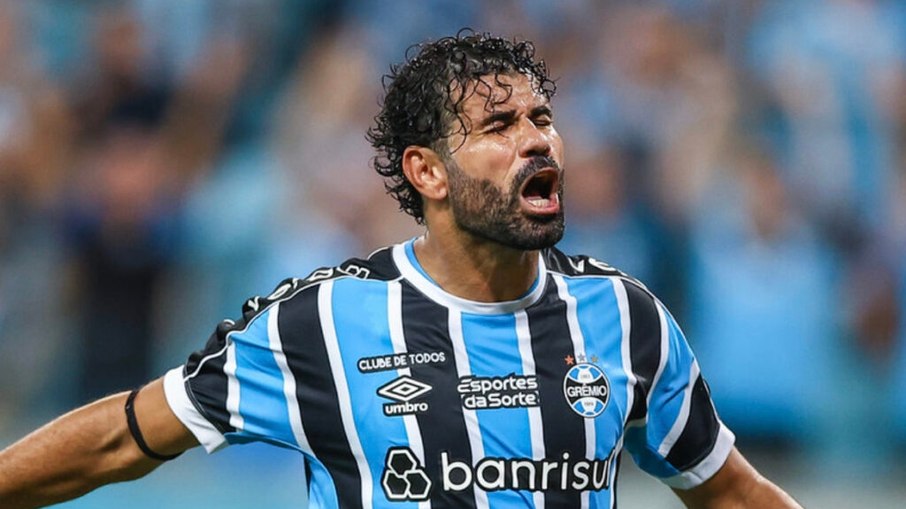 Diego Costa tem contrato com o Grêmio até o final da temporada