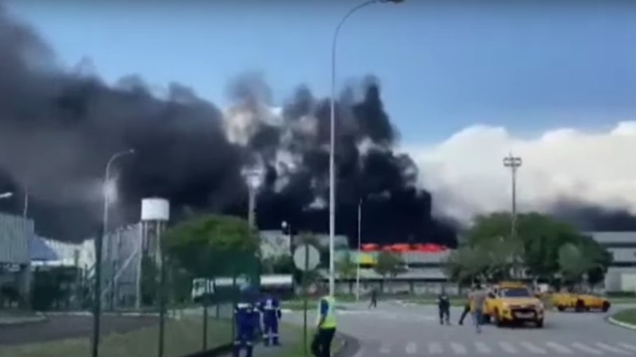 Incêndio causou estragos no Rio de Janeiro