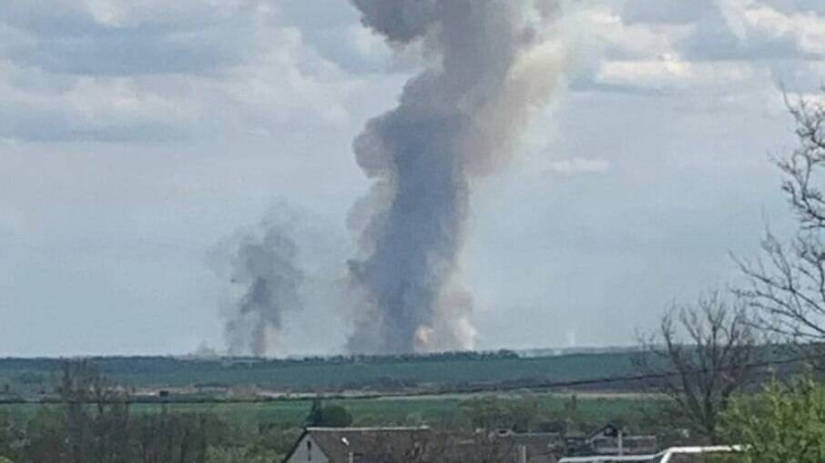 Explosões em Belgorod na Rússia