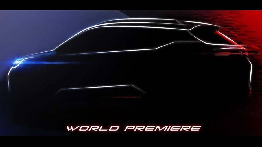 Teaser antecipa visual do Honda ZR-V, novo SUV compacto que chega para substituir o WR-V