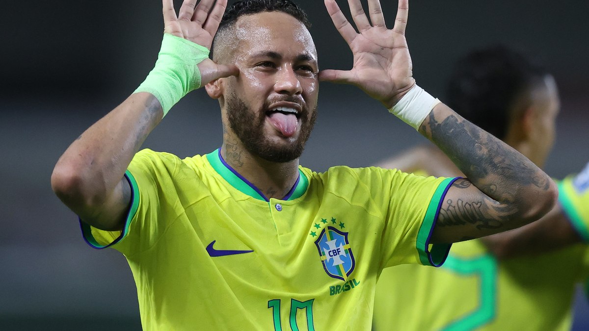 Neymar Jr disputou três Copa do Mundo pelo Brasil