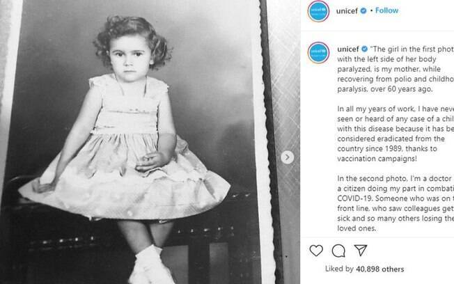 Não deixo de confrontar os colegas que espalham fake news sobre vacinas, diz médica brasileira que viralizou em post da Unicef