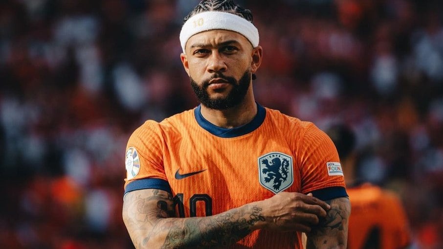 Memphis Depay disputou a última Eurocopa